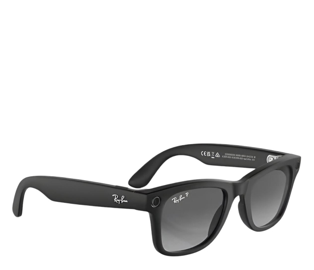 Meta Ray-Ban Wayfarer - Large Glasses (Graphite/Matte Black) - 1322492 - zdjęcie 3